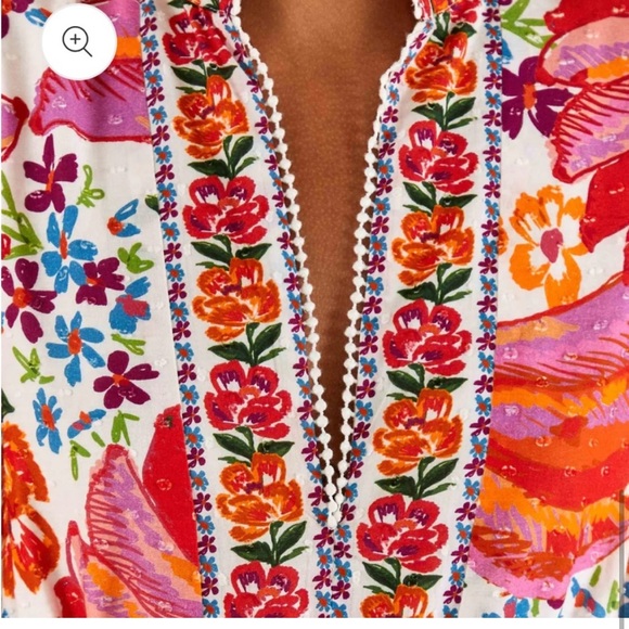 FARM Rio | Dresses | Farm Rio White Spring Bananas Maxi Dress | Poshmark